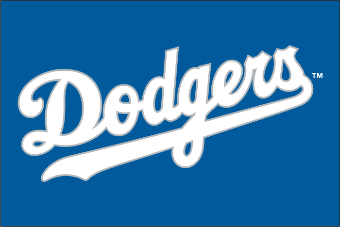 Los Angeles Dodgers 2007-2008 Batting Practice Logo iron on heat transfer...